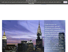 Tablet Screenshot of caslapartners.com